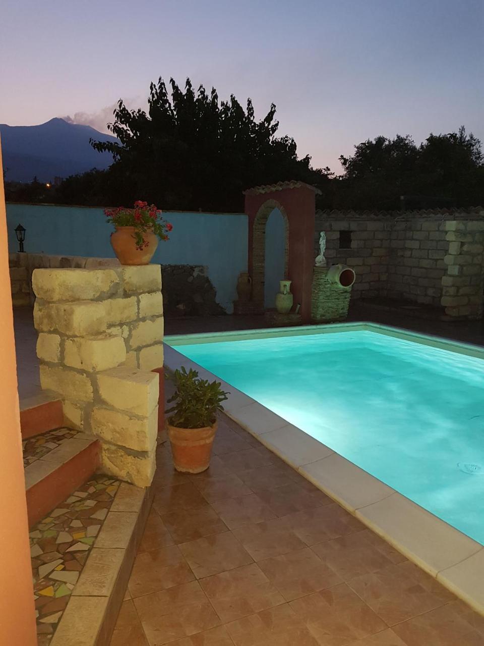 Original Sicily House Villa Santa Venerina Exterior photo